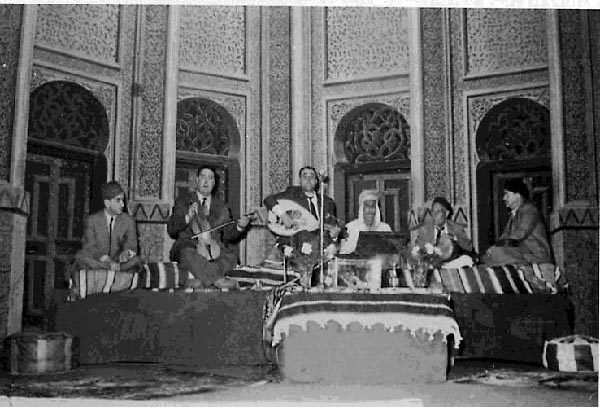 Malouf musicians in Constantine.