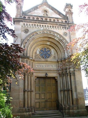 Exterior of Garnethill Synagogue in Glasgow today