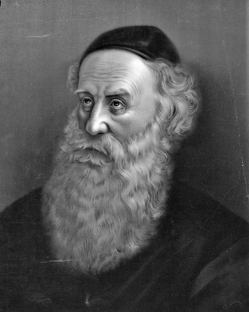 Public-domain portrait of Schneur Zalman of Liadi.