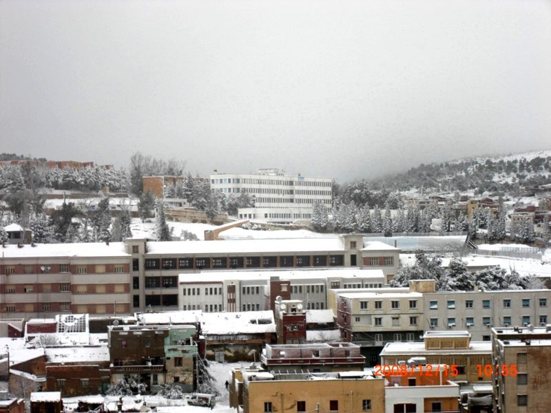Today, a view of Tiaret in Algeria, used as city context for Tahert.