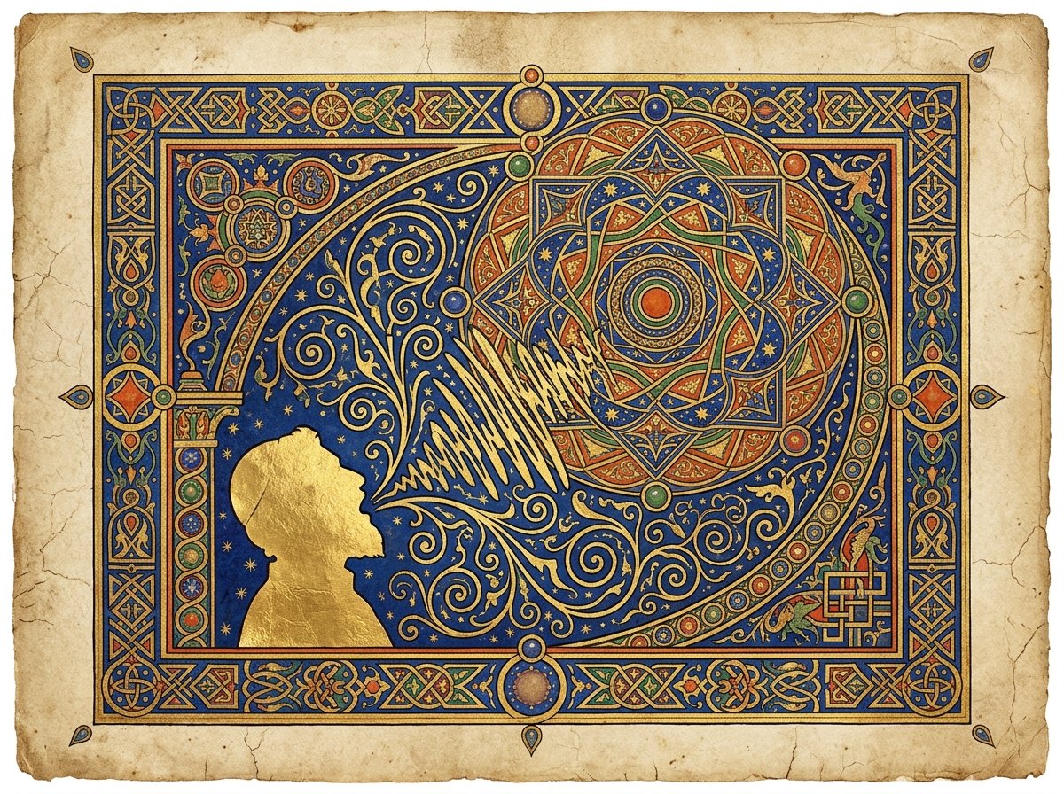 Illuminated-Codex emblem representing the sung piyyut tradition